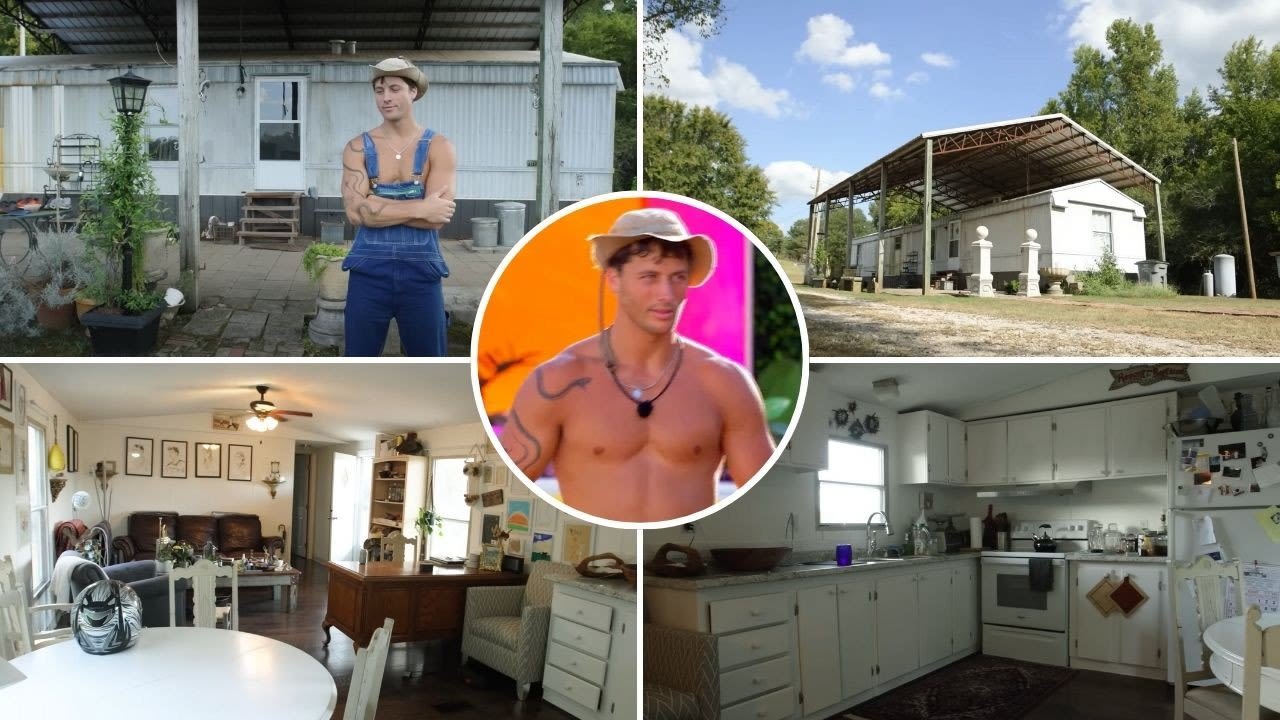 'Love Island' Star Rob Rausch Shows Off Alabama Trailer Where He Lives—and Reveals Why He Has No ...