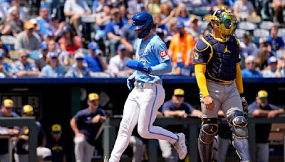 Bobby Witt Jr. powers Royals past Brewers 6-4