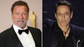 Arnold Schwarzenegger Related to Robert Downey Jr.'s Oscars Speech About a 'Terrible Childhood'