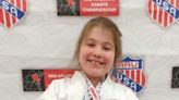 Flora Bilott shines at Mid-Atlantic District Karate tournament