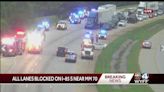 Coroner requested after crash blocks Interstate 85