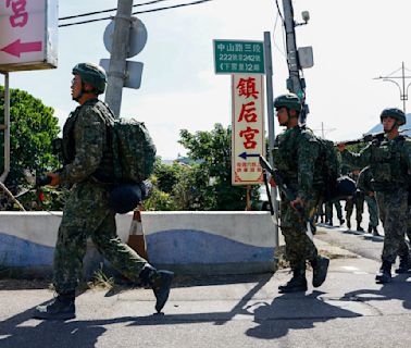 Taiwan curtails annual war games as Typhoon Gaemi barrels towards island