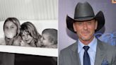 Tim McGraw Celebrates National Daughters Day with Cute Throwback Pic of His Three 'Remarkable Young Ladies'