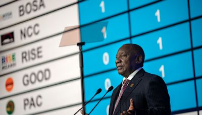 Presidente de Sudáfrica exhorta a los partidos a hallar terreno común tras parálisis electoral