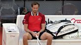 Daniil Medvedev se retira lesionado del Masters de Madrid