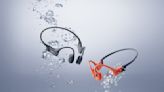 Shokz's bone-conducting swimming headphones can store up to 8000 MP3 files