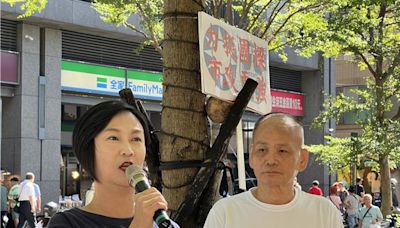 國民黨辦快閃宣講力挺謝國樑 譴責反對者「跟騷惡罷」 - 政治