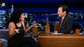 Tracee Ellis Ross Elevates Tank Top & Trousers With Pointy Pumps for ‘Jimmy Fallon’