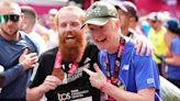 Celebrities, politicians and people in costume run in record London Marathon