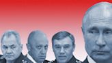 'Chaos' is fueling fights among Putin's top commanders. These are the players battling for power.