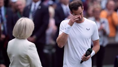 Andy Murray honoured on Centre Court as he nears end of Wimbledon career