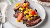 Grilled Skirt Steak With Corn And Tomato Salsa Recipe
