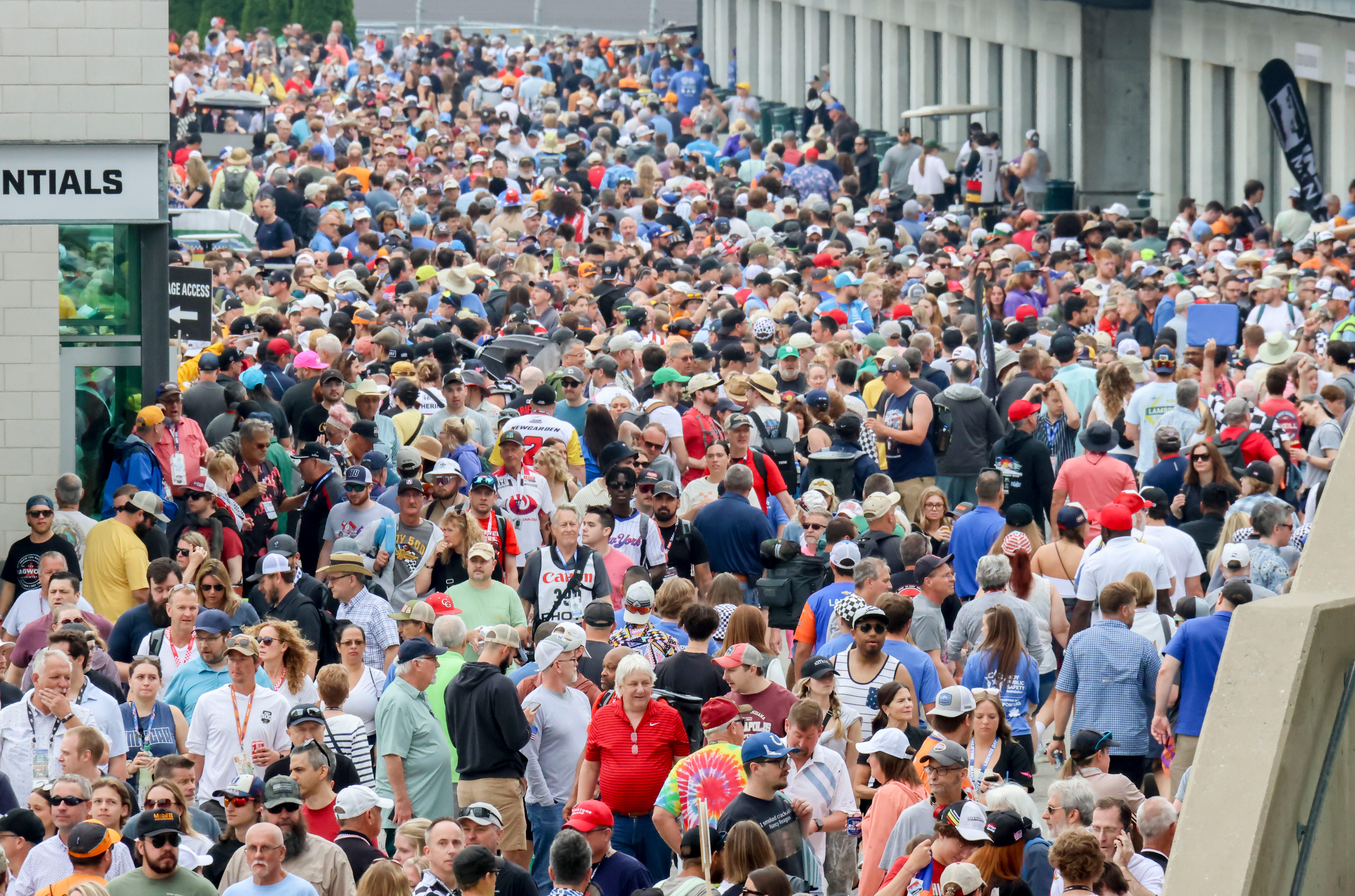 IMS delays start of Indy 500, asks fans to vacate grandstands and Snake Pit to seek shelter