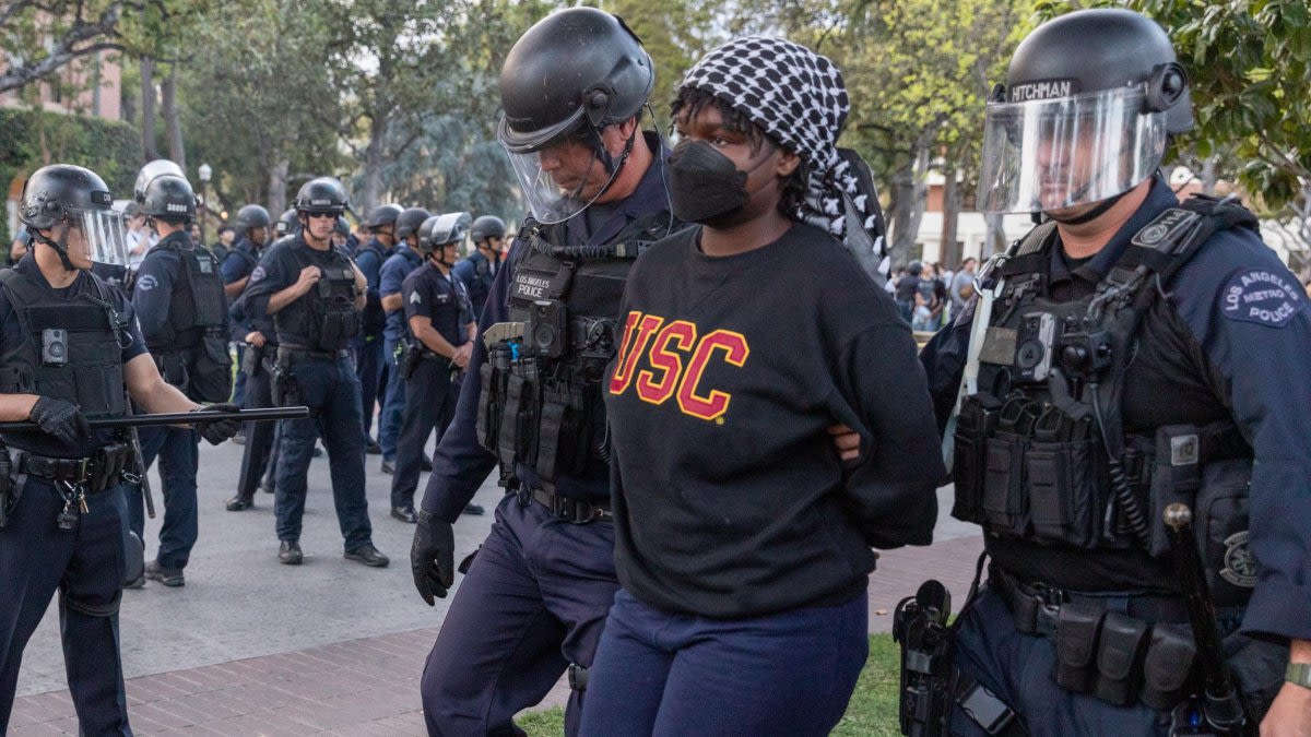 USC conducting disciplinary reviews following protest