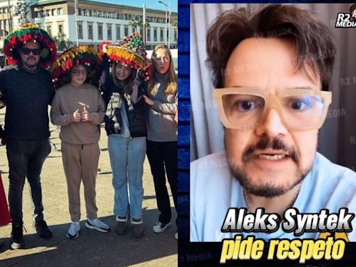 Aleks Syntek explota por críticas hacia su hijo; afirma que no es violento
