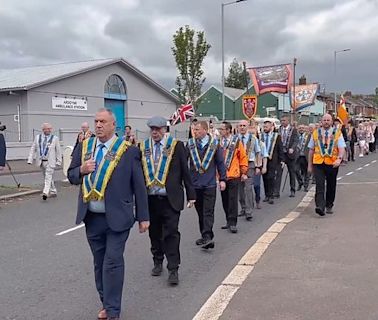 Orange Order parades take place in Belfast as loyalists mark Twelfth of July