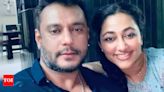 Darshan Thoogudeepa's wife Vijayalakshmi requests fans to stay calm after meeting him in jail: 'I have spoken to him in detail about the situation outside' | Kannada Movie News - Times of India