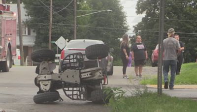 3 people injured in New Castle ATV crash