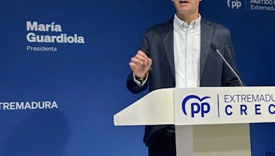 El PP confía en que el pleno de la Diputación de Badajoz ponga "luz" a las sombras" en torno al hermano de Pedro Sánchez