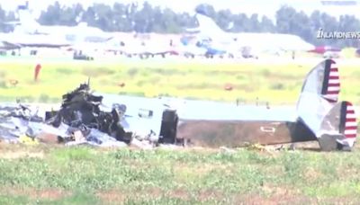 Two pilots killed in plane crash during Father's Day event in Chino identified