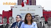 92 % de peruanos cree que los ministros del Interior fueron escogidos por intereses personales de Dina Boluarte