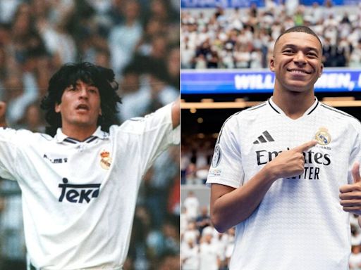 Iván Zamorano se emociona al ver a Kylian Mbappé con la 9 de Real Madrid: “Es un honor, un orgullo, pesa muchísimo” - La Tercera