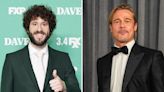 Lil Dicky Tells Jason and Travis Kelce That He Met Brad Pitt ‘Fully Naked’ While Filming ‘Dave’