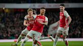 Havertz scores 2 as Arsenal routs Chelsea 5-0 to cement Premier League lead