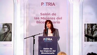 EN VIVO, Cristina Kirchner: “Estamos en presencia de una fuerza política que tiene un problema con las mujeres