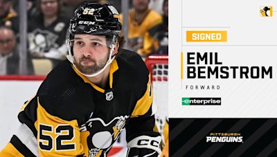 Penguins Sign Emil Bemstrom to a One-Year Contract | Pittsburgh Penguins
