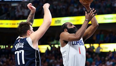 James Harden Enjoys Battling Mavs' Luka & Kyrie: 'Elite, Hall-of-Fame Players Going At It'