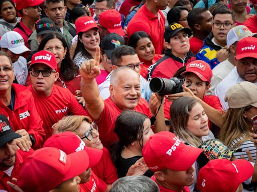 Diosdado Cabello, la sombra en la campaña de María Corina Machado y Edmundo González