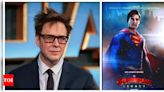 Superman’s James Gunn reveals there are still a couple of weeks for the film to complete its shoot | English Movie News - Times of India