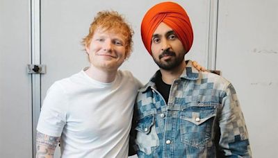 Diljit Dosanjh and Ed Sheeran bring the house down at Birmingham Dil-Luminati concert