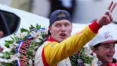 Indy 500: Josef Newgarden claims back-to-back triumphs after final-lap drama