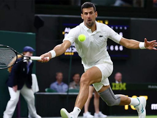 Novak Djokovic goes past Alexei Popyrin after a hiccup to advance at Wimbledon | Tennis News - Times of India