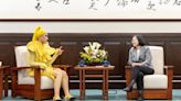 Taiwan’s outgoing leader hosts drag show with RuPaul winner in ‘world first’