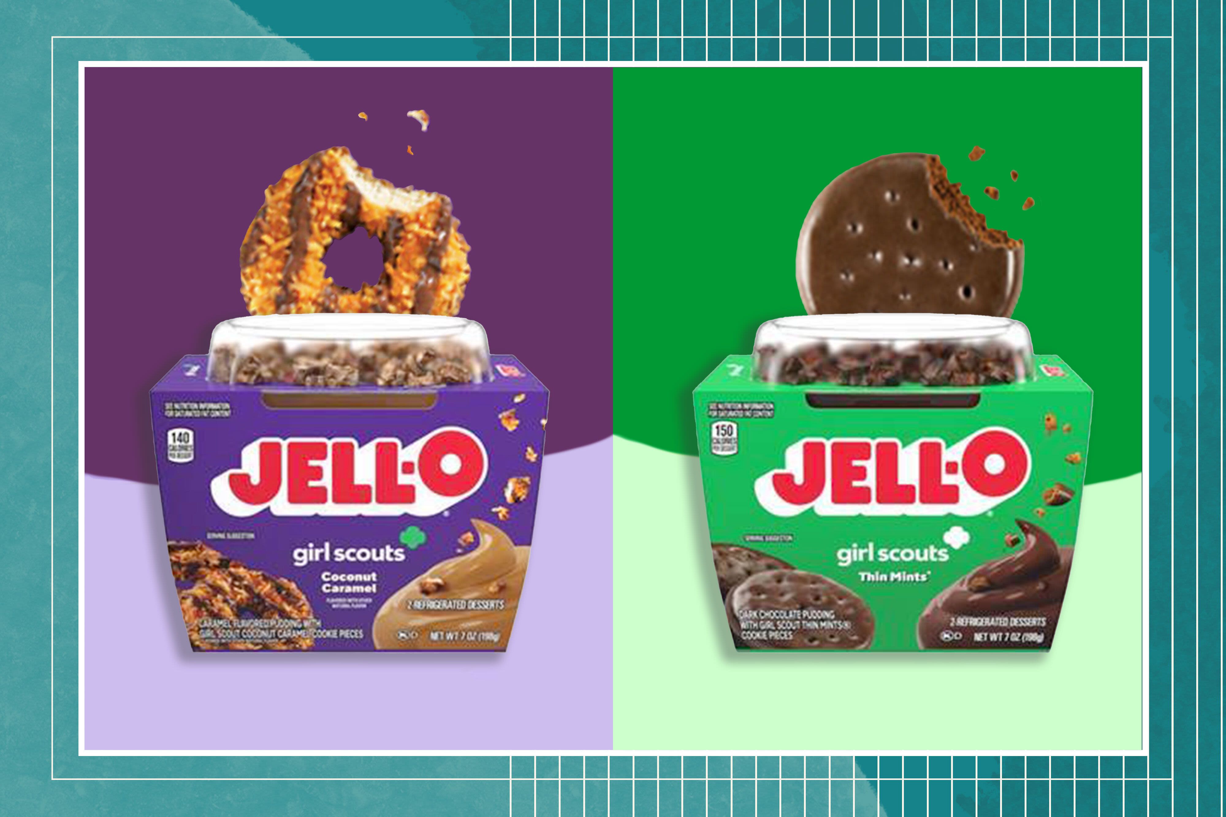 Girl Scout Cookies Are Giving Jell-O Pudding Cups a Crunchy Upgrade