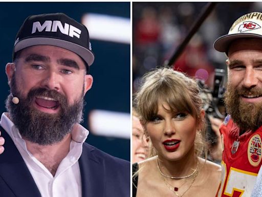 Fans Convinced Jason Kelce Hinted at Travis and Taylor Swift Engagement