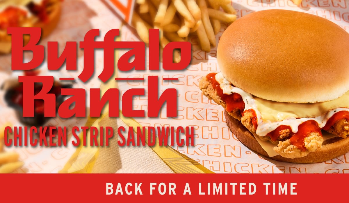 Whataburger Brings Back Buffalo Ranch Chicken Strip Sandwich