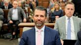 Donald Trump Jr quips he ‘should have worn make-up’ as he dodges questions in NY fraud trial