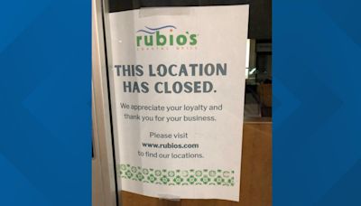 Rubio’s says it’s closing 48 locations in California due to rising state business costs