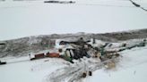 Train derails in rural North Dakota and spills chemicals