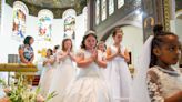 First Communion Mass 2024: 44 photos from Notre Dame Academy’s ceremony at St. Peter’s Church