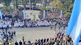 Jaldo les tomó la promesa de lealtad a la Bandera a 2.500 escolares tucumanos