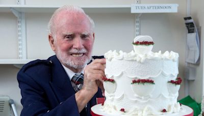 Chief royal baker who made Charles and Diana’s wedding cake buried with piping bag