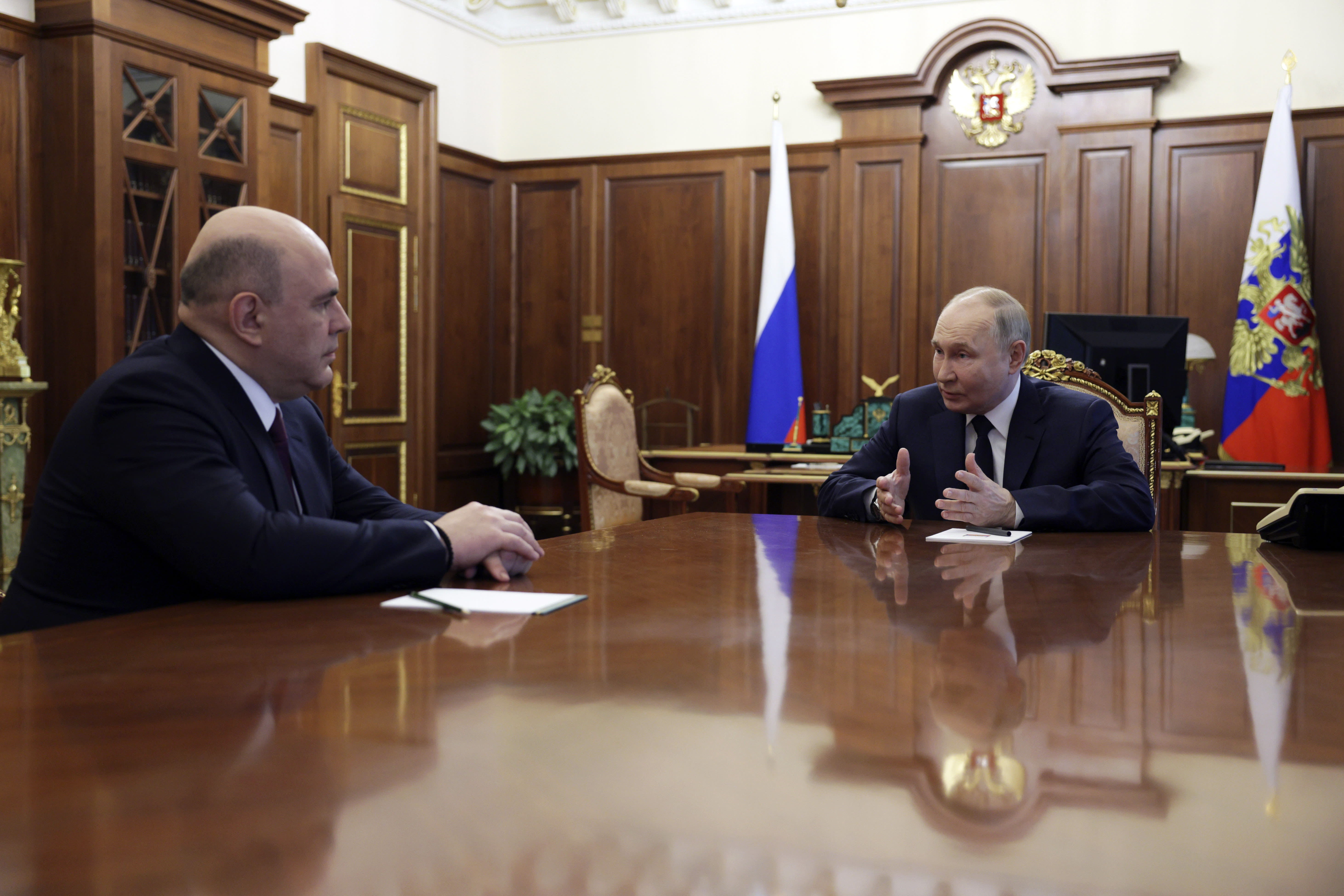 Putin reappoints his prime minister, a technocrat who has kept a low political profile