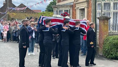 Australia explorer laid to rest in village