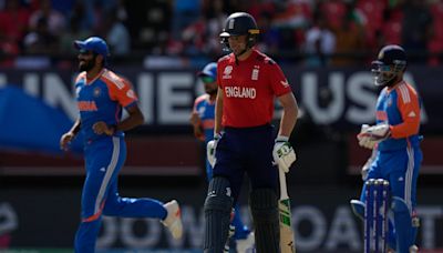 India v England LIVE: T20 World Cup semi-final score as Jonny Bairstow out in spectacular run chase collapse