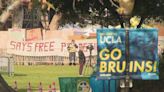 Dueling protests continue at UCLA for 6th straight day